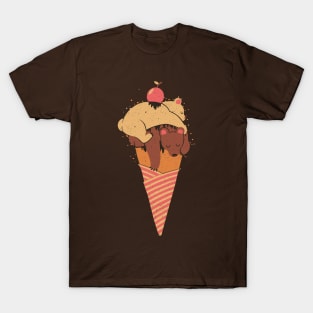 Ice Cream Bears Summer T-Shirt